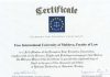 Universitatea Liberă Internațională din Moldova a devenit membră a Asociației Europene a Facultaților de Drept