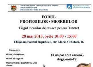 Tîrgul Locurilor de Muncă – tinerii sunt așteptați