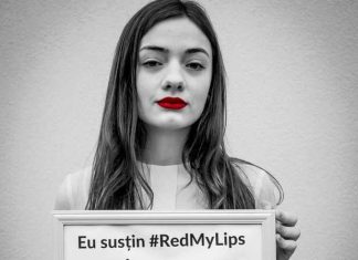 Fii contra hărțuirii sexuale! Poartă ruj roșu în aprilie
