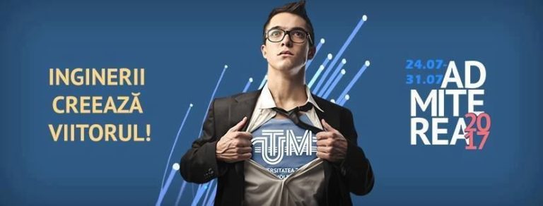 Admitere 2017 UTM acum și pe Facebook Admitere 2017 UTM acum și pe Facebook