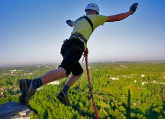 Un weekend plin de adrenalină cu echipa de la Rope Jumping Chișinău