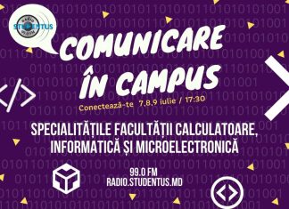 Alege cariera în domeniul TIC la UTM | FCIM Comunicare In Campus,Fcim,Utm,Facultatea Calculatoare Informatică și Microelectronică