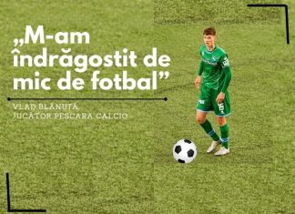 Fotbalul – pasiunea adevărată a lui Vlad Blănuță Fotbalist Vlad Blănuța